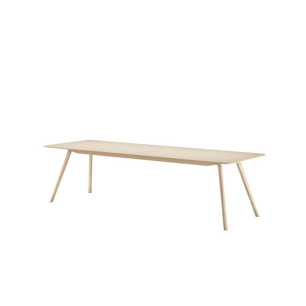 Meyer Extendable Table XLarge - Waxed Ash with White Pigment