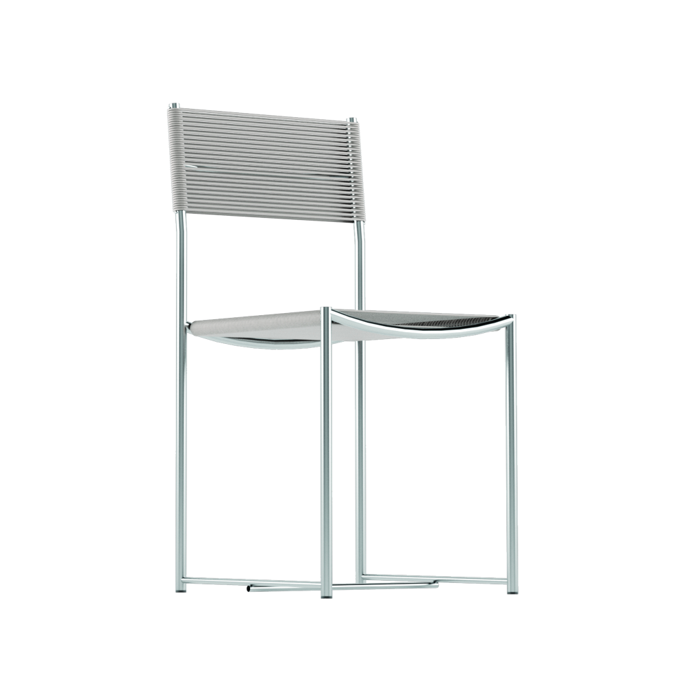 Spaghetti Chair 101 - Chrome Frame