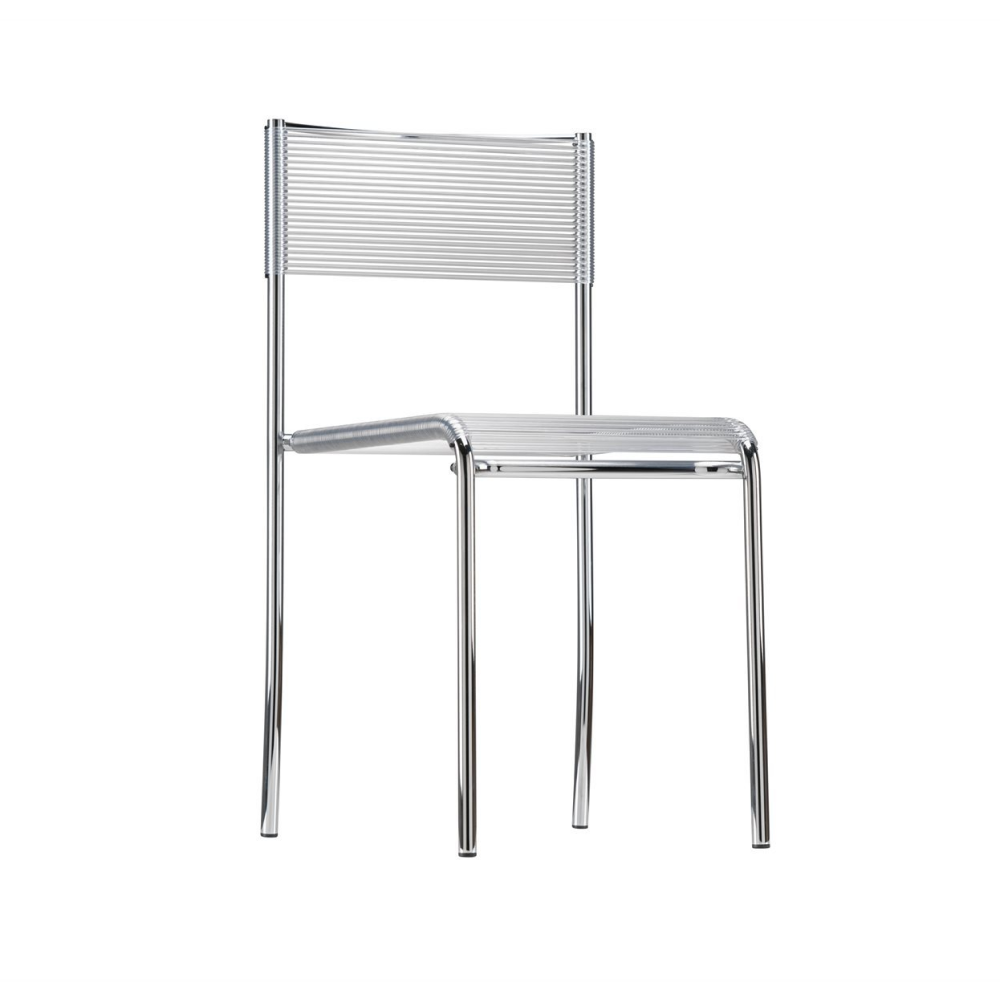 Spaghetti Gemini Chair 100 - Chrome Frame