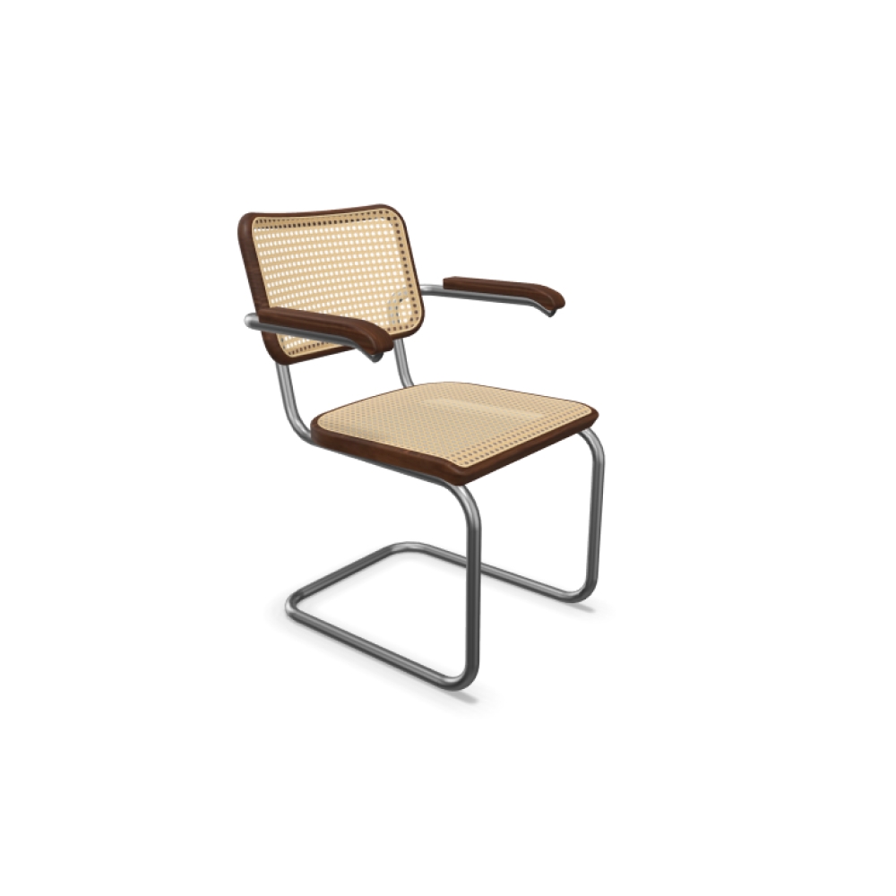 S64 V Cantilever Chair - Natural