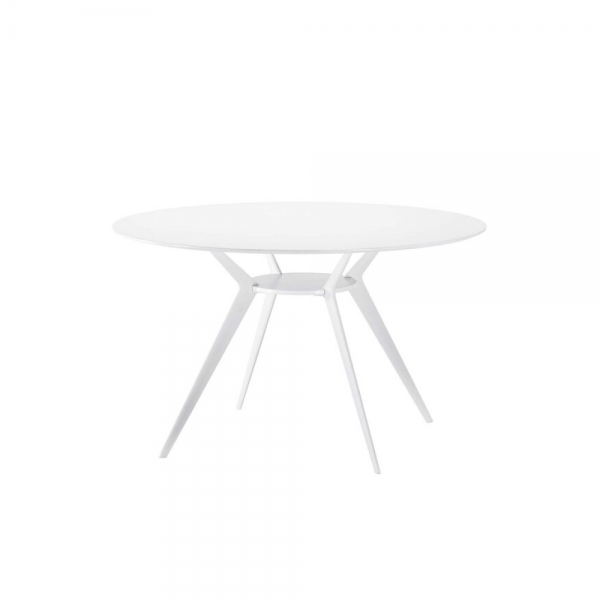 Biplane Table Ø120 402 - White Frame