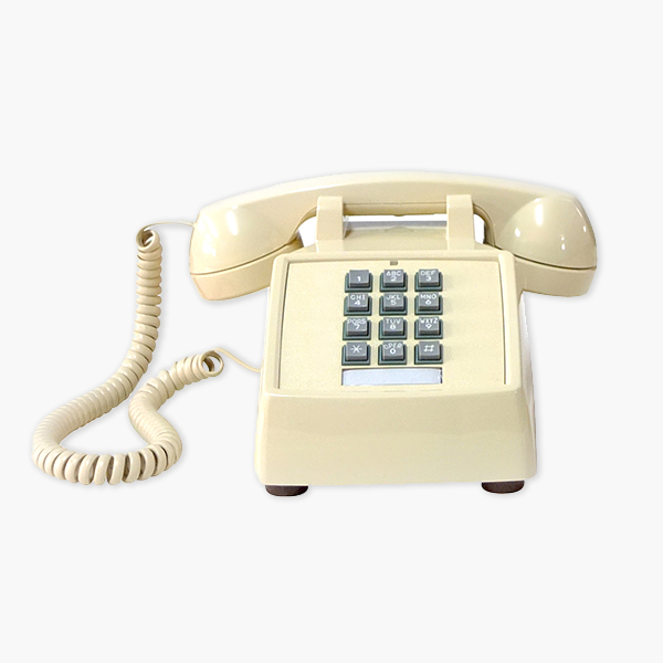 Cortelco Vintage Telephone Ivory Made in USA