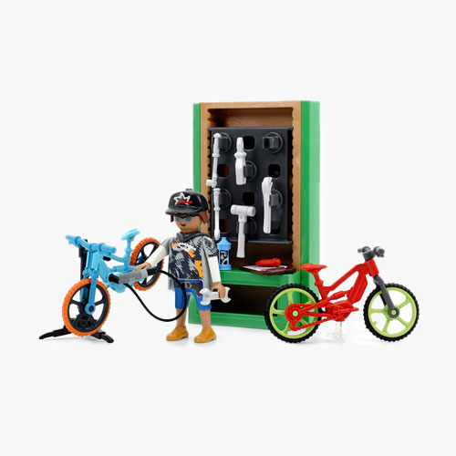 플레이모빌 기프트 세트-자전거 정비소(70674)