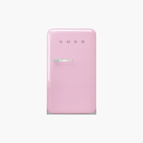 [리퍼브] Smeg Refrigerator Pink 122L FAB10RPK