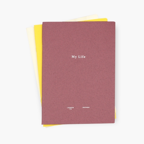 Laconic Style Note Dairy Planner A5 (My Life)