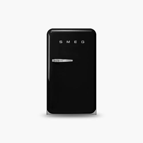 [리퍼브]Smeg Refrigerator Black 122L FAB10RBL