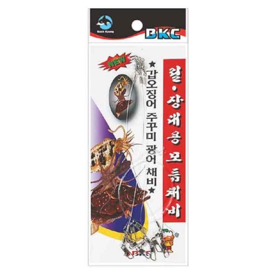 [백경] BK-990 릴장대용모듬채비 주꾸미 갑오징어 광어 채비