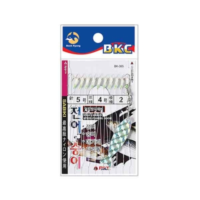 [백경] 전어숭어 어피카드 10본 어피 BK-365 카드채비 묶음바늘