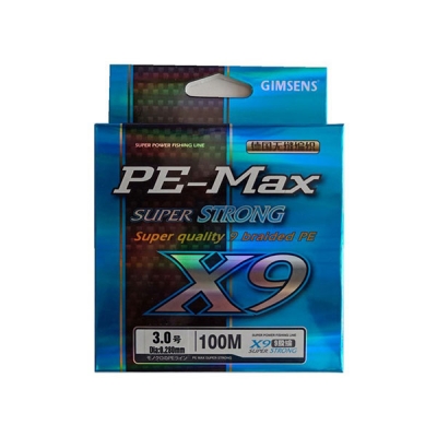 [GIMSENS] PE-MAX X9 슈퍼스트롱 9합사 150m 270m   1, 1.2, 1.5, 2, 6, 8호