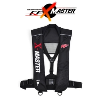 FF x-master 팽창식 구명조끼 블랙 보조부력복