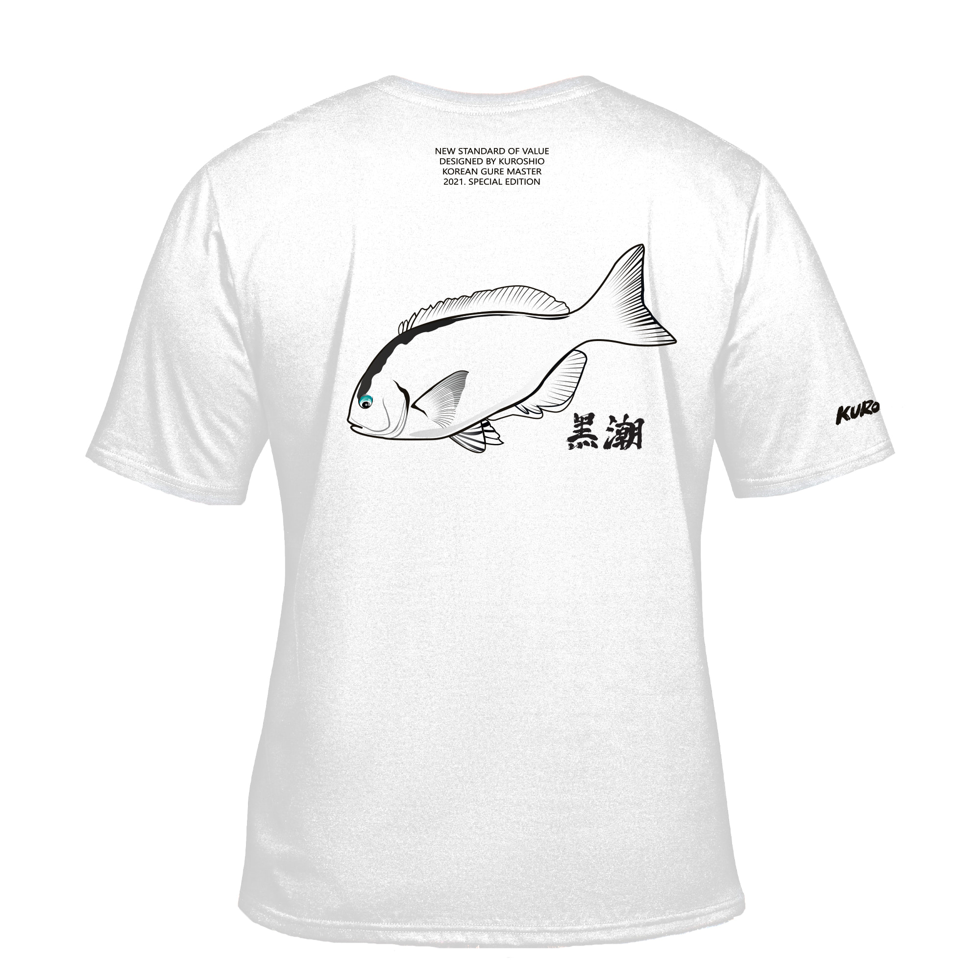 쿠로시오 KR-GURE21WH 긴꼬리벵에돔 반팔 티셔츠